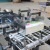 High speed paper board folding machine