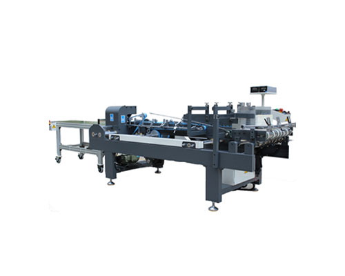 High speed paper board folding machine