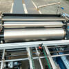 Semi-auto single feeder puzzle gluing machine