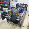 High speed paper board folding machine