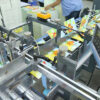 High speed paper board folding machine