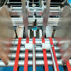 Semi-auto single feeder puzzle gluing machine
